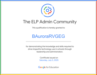 BAuroraRVGEG - ELP Admin Community Certificate.png
