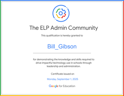Bill_Gibson - ELP Admin Community Certificate.png