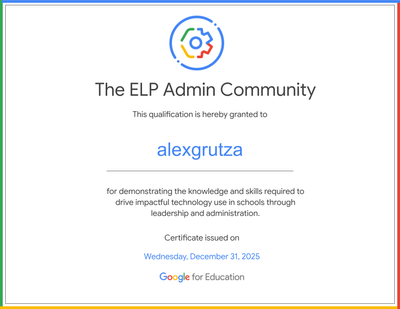 alexgrutza - ELP Admin Community Certificate.png