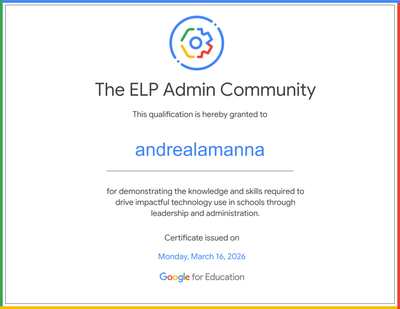 andrealamanna - ELP Admin Community Certificate.png